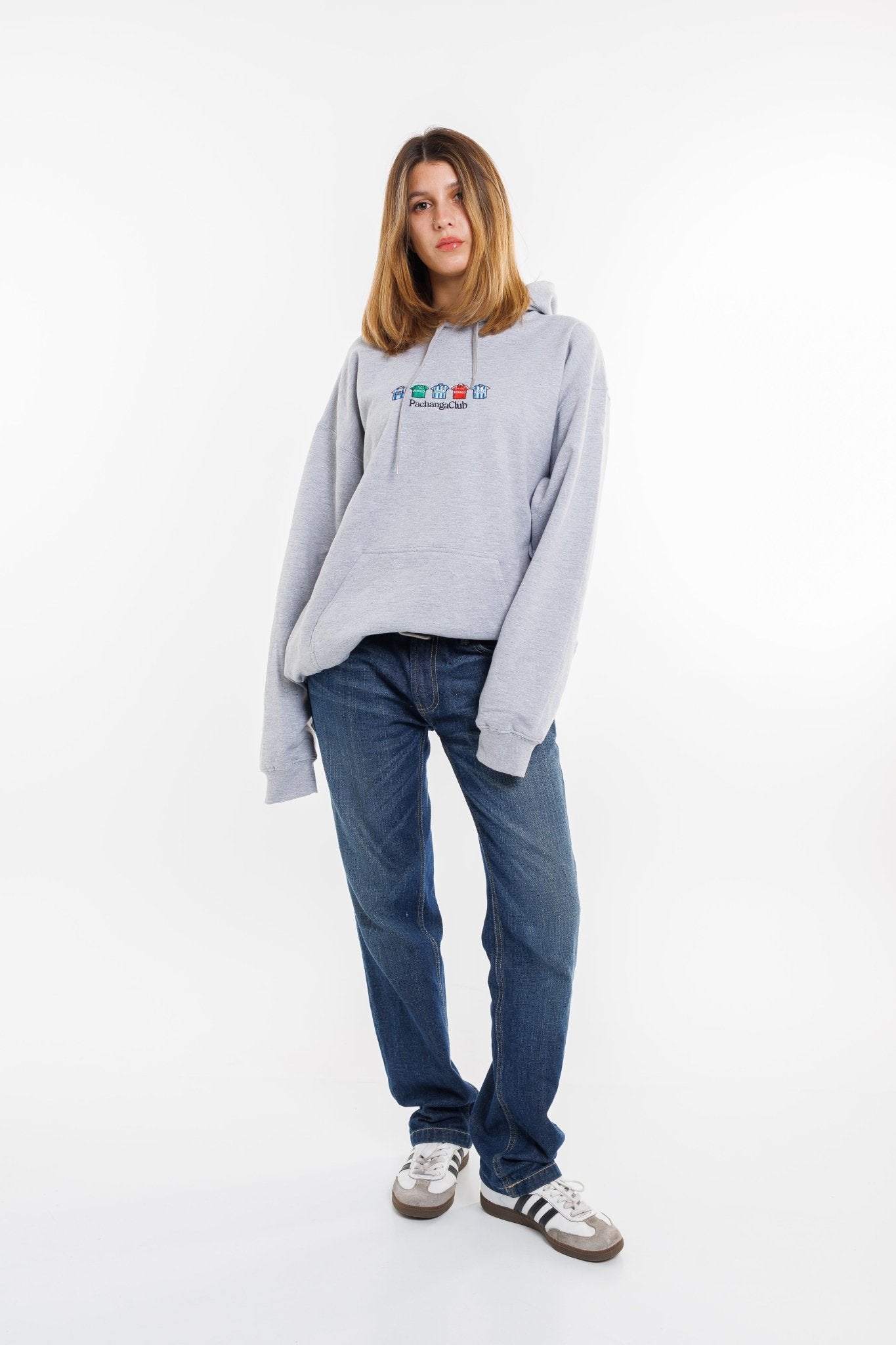 Sudadera Equipaciones Históricas Deportivistas - Gris - Pachanga Club