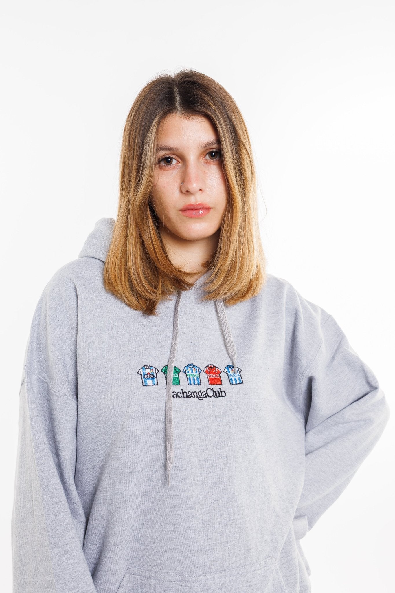 Sudadera Equipaciones Históricas Deportivistas - Gris - Pachanga Club