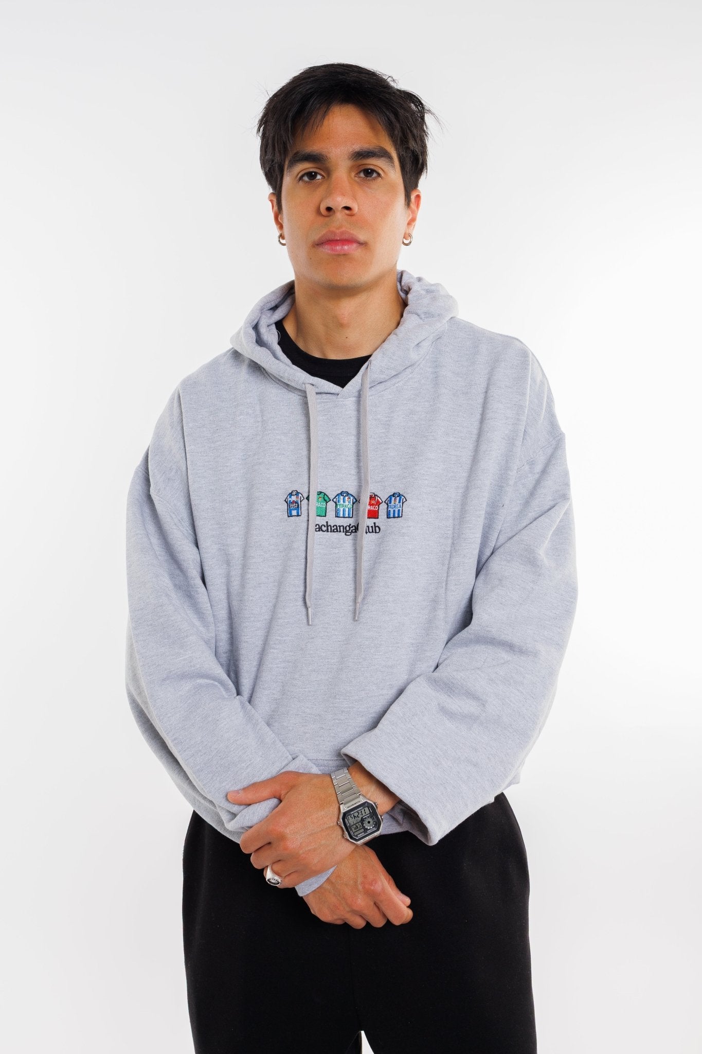 Sudadera Equipaciones Históricas Deportivistas - Gris - Pachanga Club