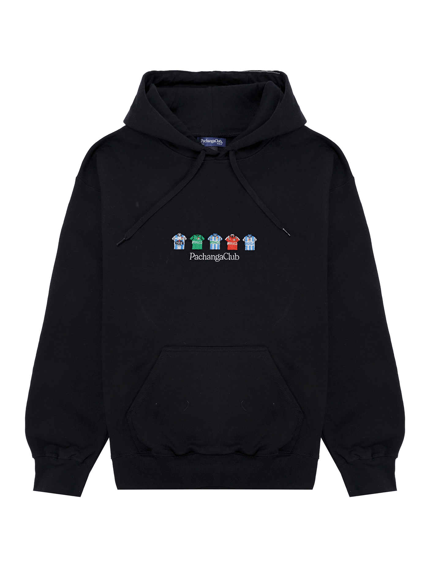 Sudadera Equipaciones Históricas Deportivistas - Negro - Pachanga Club