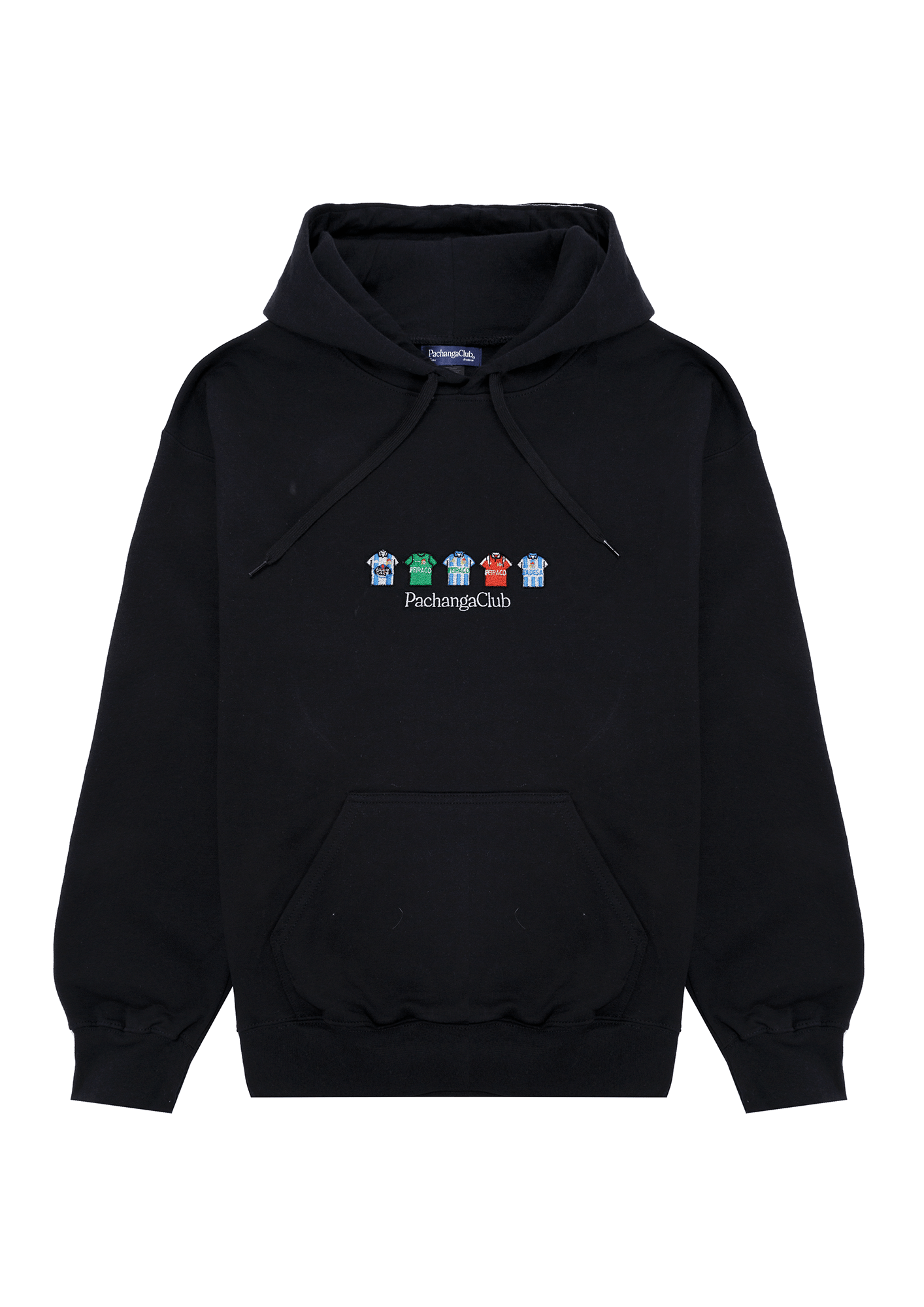 Sudadera Equipaciones Históricas Deportivistas - Negro - Pachanga Club