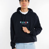 Sudadera Equipaciones Históricas Deportivistas - Negro - Pachanga Club