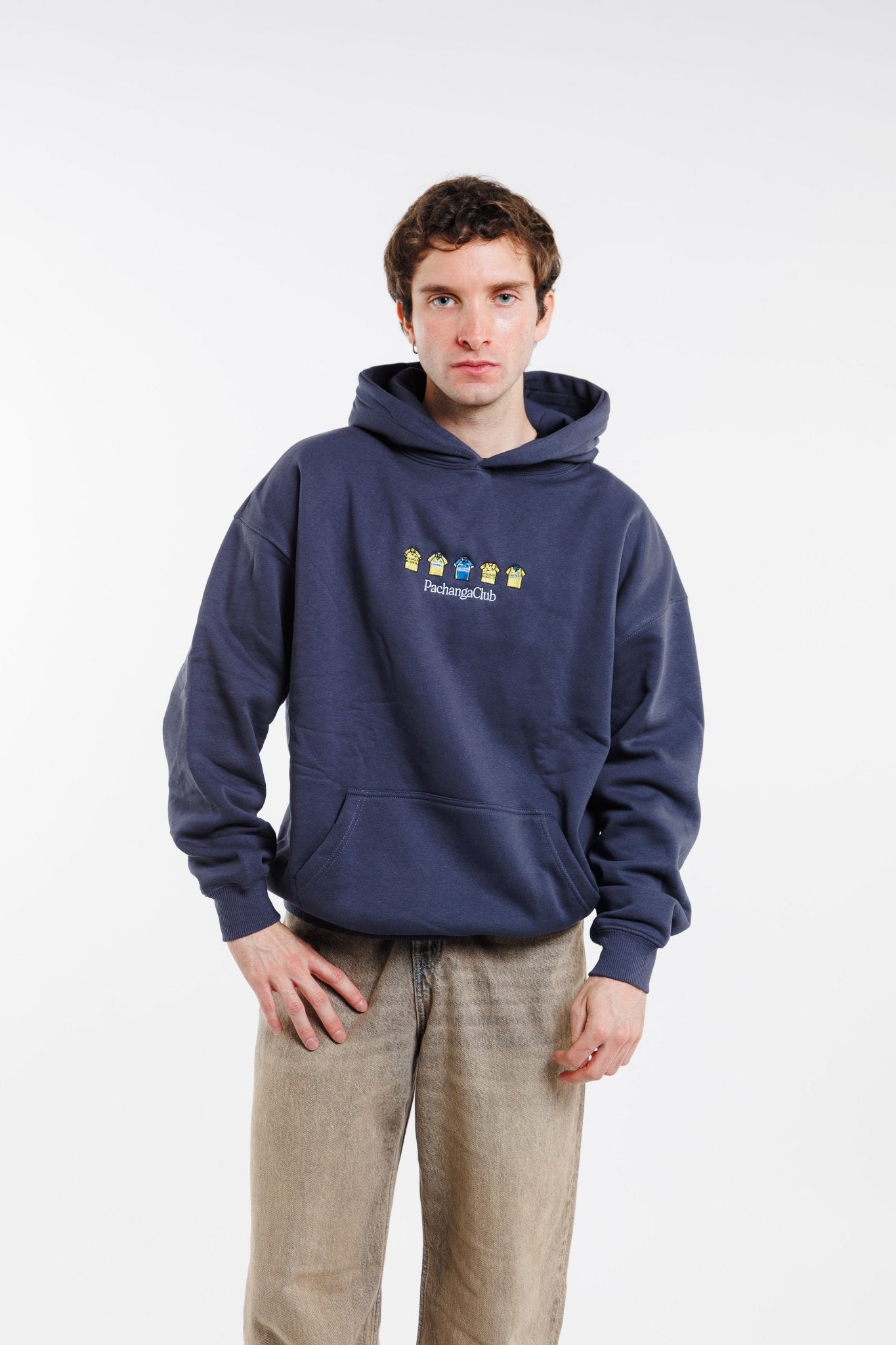 Sudadera Equipaciones Históricas Groguets - Azul Marino - Pachanga Club