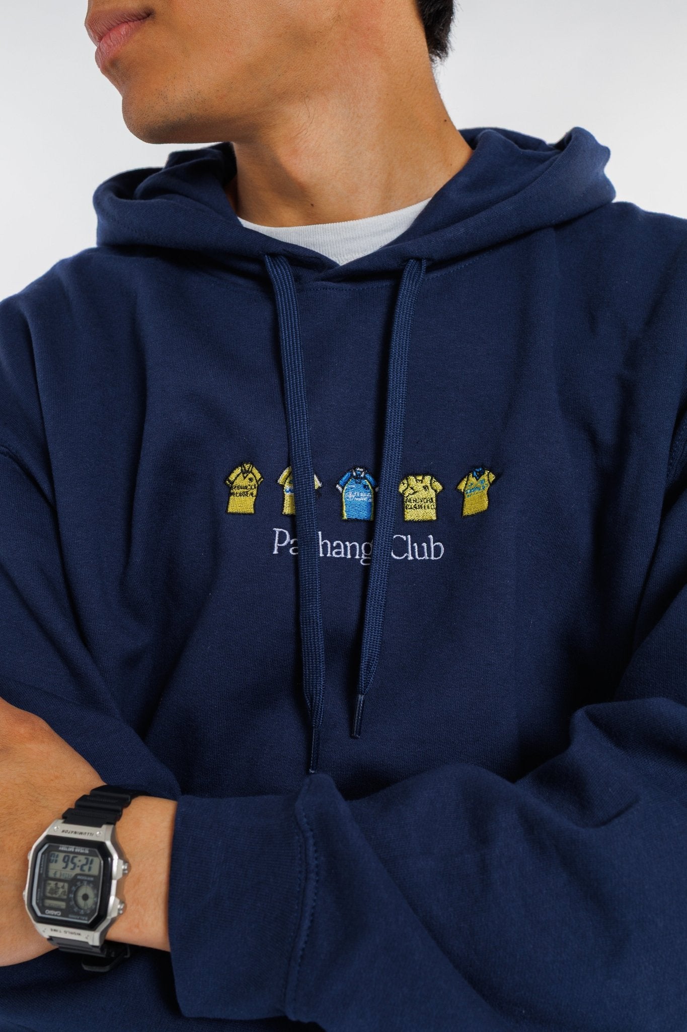 Sudadera Equipaciones Históricas Groguets - Azul Marino - Pachanga Club