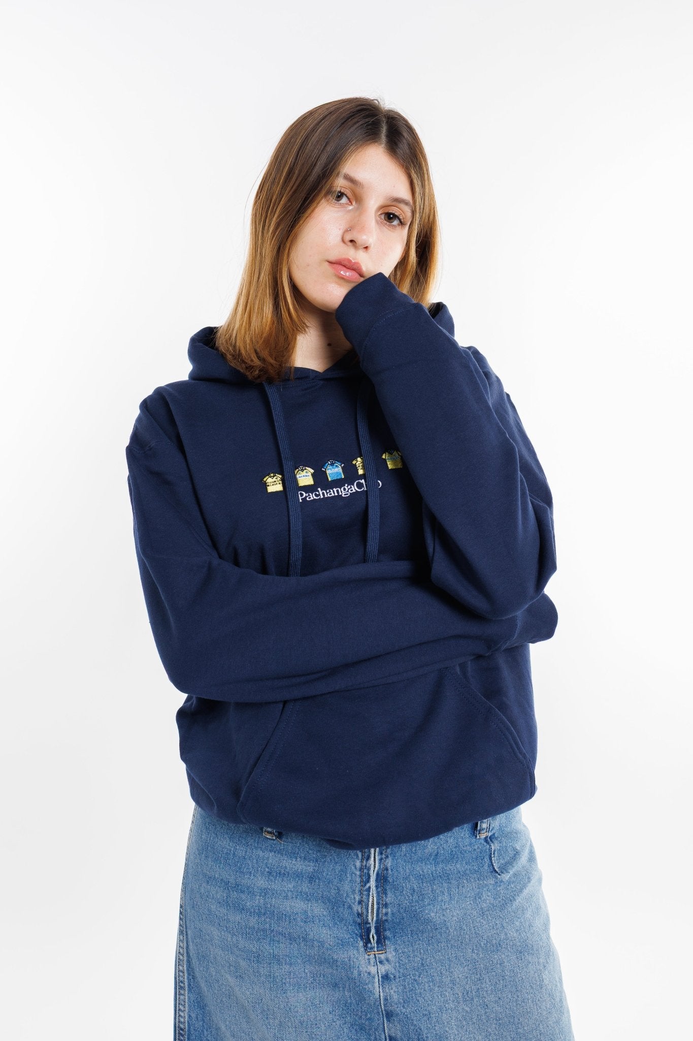 Sudadera Equipaciones Históricas Groguets - Azul Marino - Pachanga Club