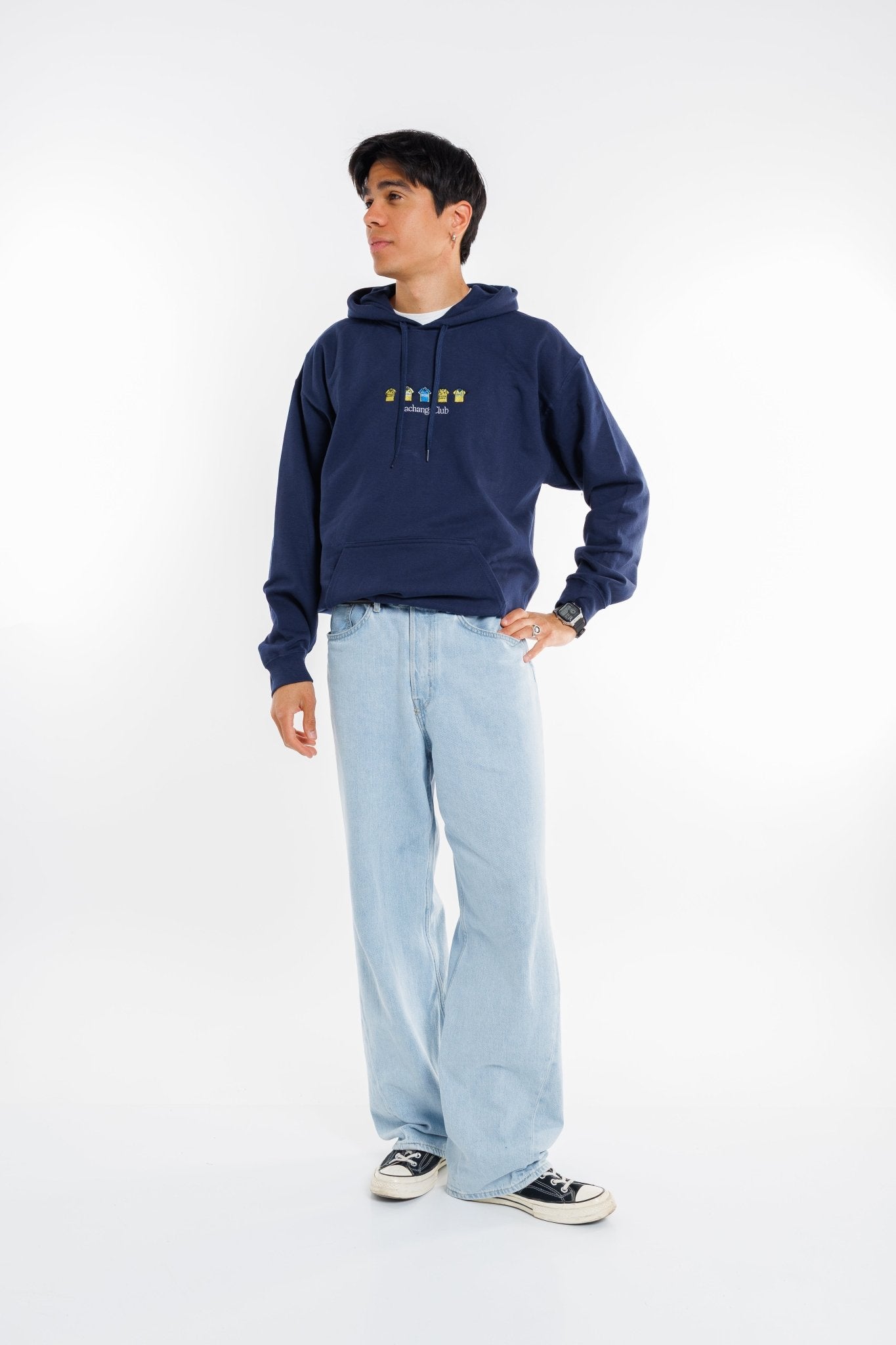 Sudadera Equipaciones Históricas Groguets - Azul Marino - Pachanga Club