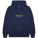 Sudadera Equipaciones Históricas Groguets - Azul Marino - Pachanga Club