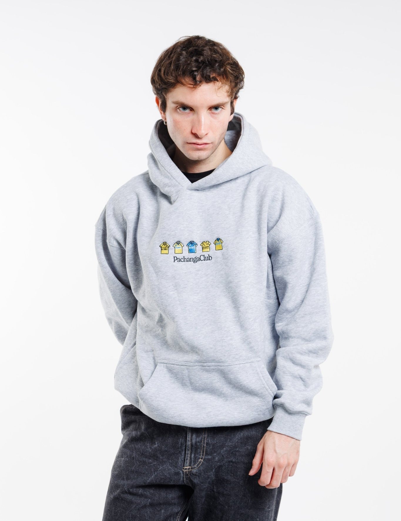 Sudadera Equipaciones Históricas Groguets - Gris - Pachanga Club