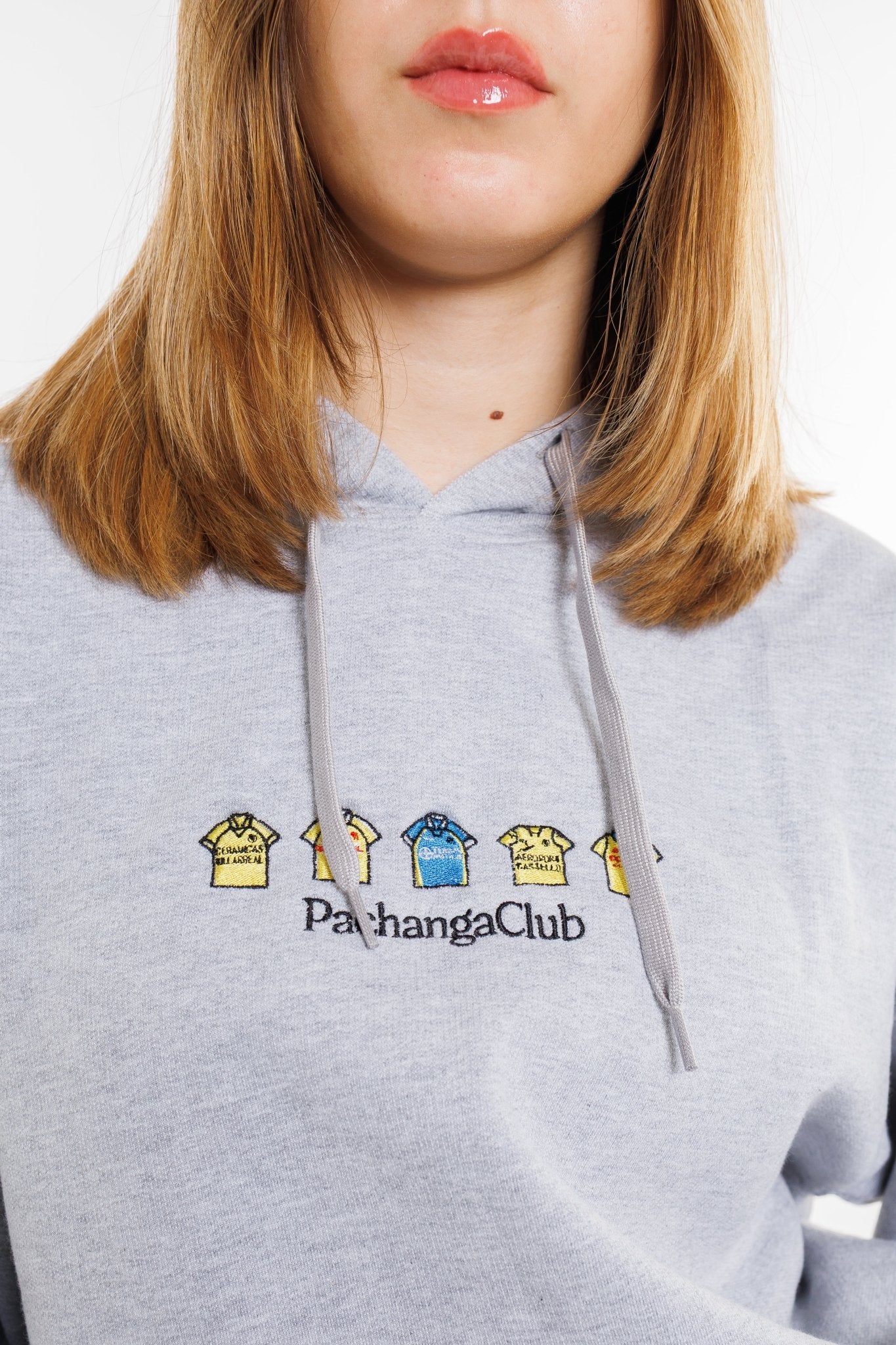 Sudadera Equipaciones Históricas Groguets - Gris - Pachanga Club
