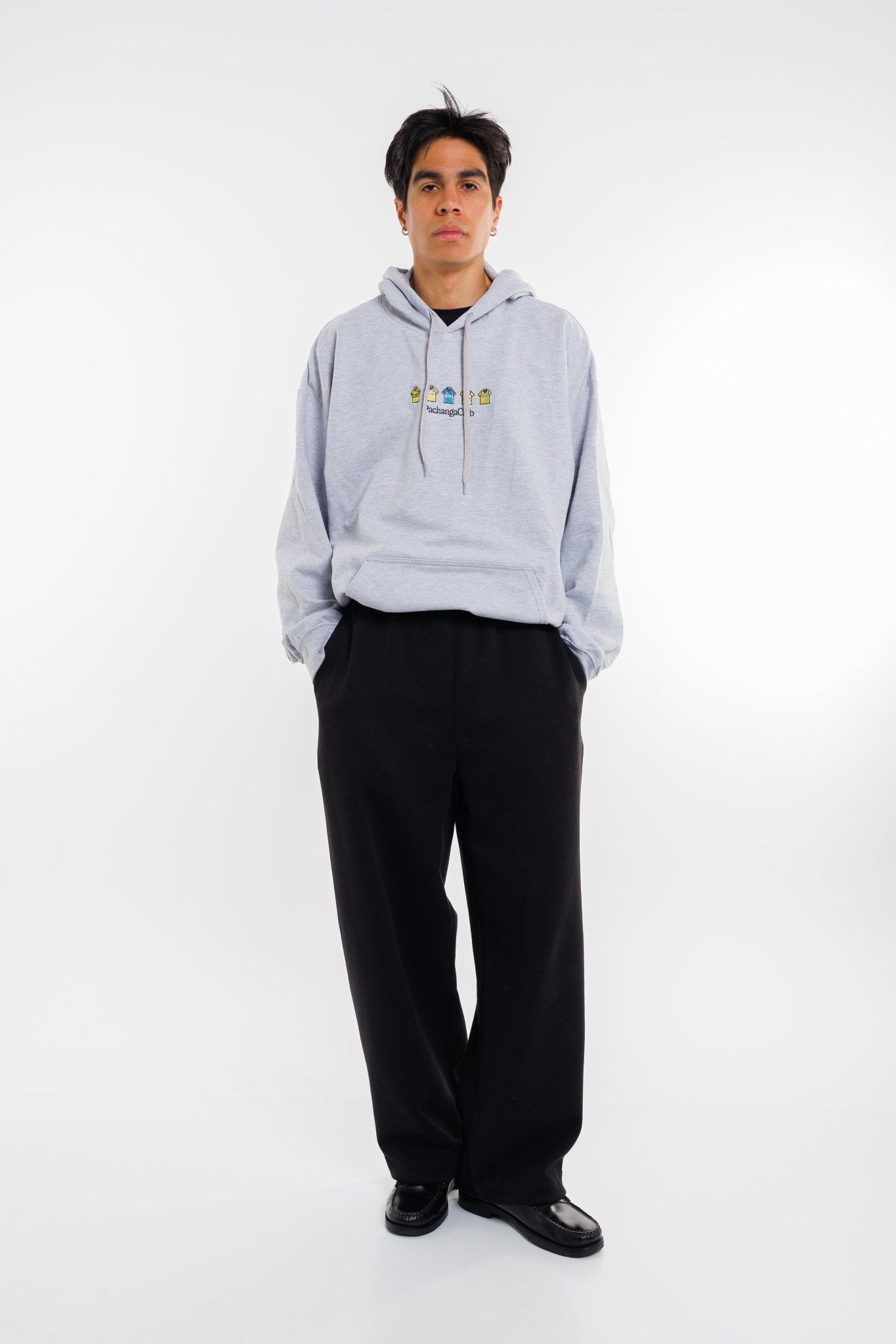 Sudadera Equipaciones Históricas Groguets - Gris - Pachanga Club