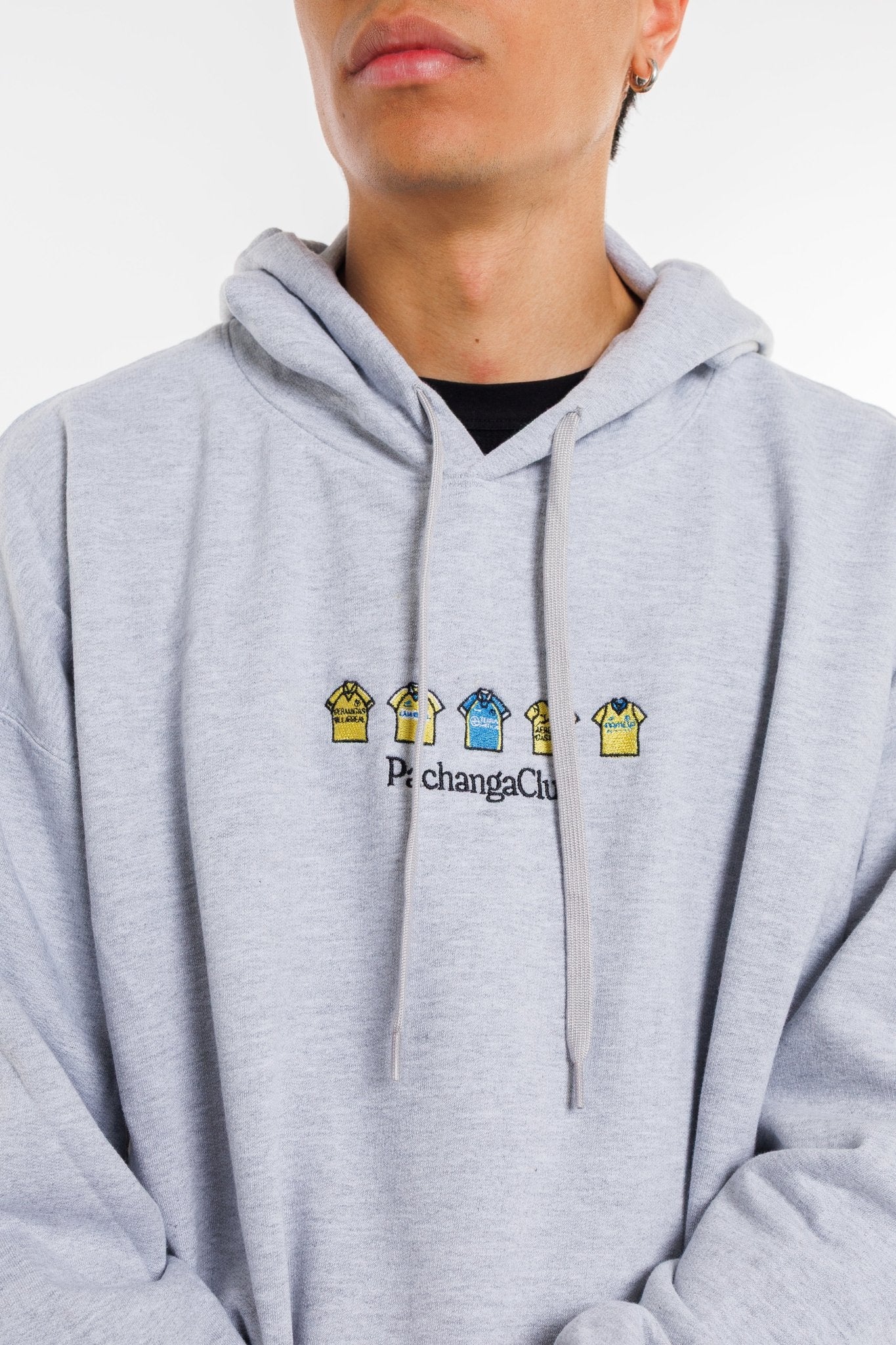 Sudadera Equipaciones Históricas Groguets - Gris - Pachanga Club