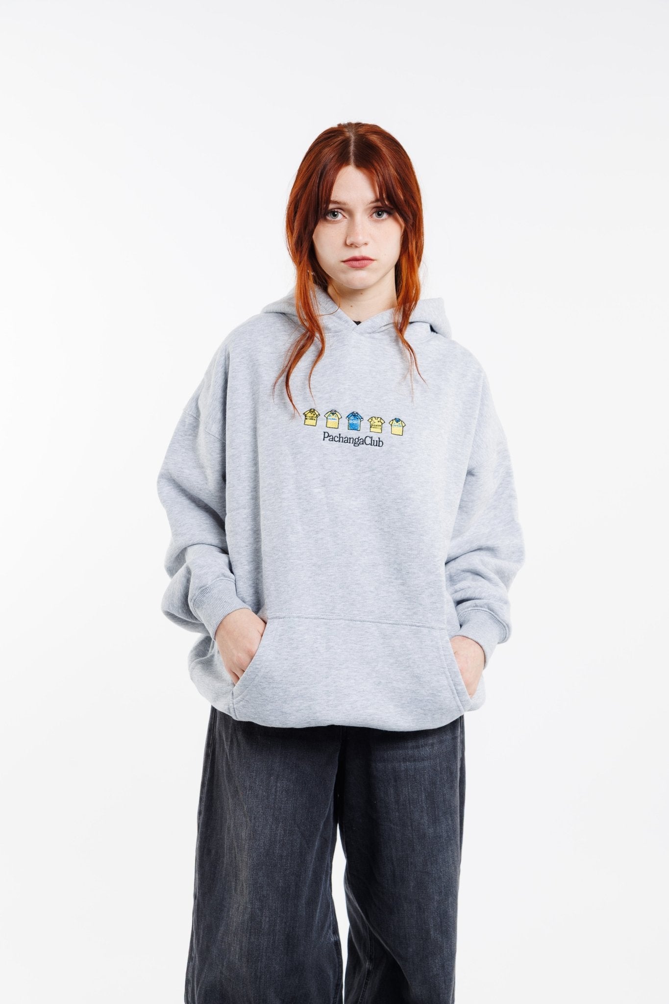 Sudadera Equipaciones Históricas Groguets - Gris - Pachanga Club