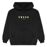 Sudadera Equipaciones Históricas Groguets - Negro - Pachanga Club