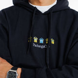 Sudadera Equipaciones Históricas Groguets - Negro - Pachanga Club