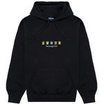 Sudadera Equipaciones Históricas Groguets - Negro - Pachanga Club