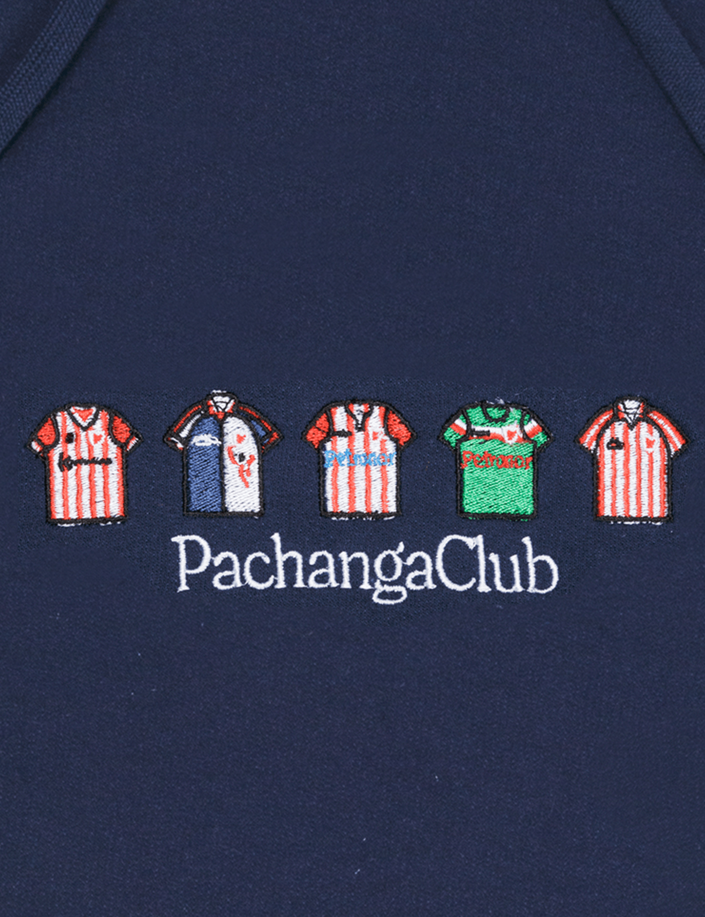 Sudadera Equipaciones Históricas Leones - Azul Marino - Pachanga Club