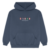 Sudadera Equipaciones Históricas Leones - Azul Marino - Pachanga Club