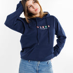 Sudadera Equipaciones Históricas Leones - Azul Marino - Pachanga Club