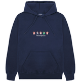 Sudadera Equipaciones Históricas Leones - Azul Marino - Pachanga Club