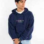 Sudadera Equipaciones Históricas Leones - Azul Marino - Pachanga Club