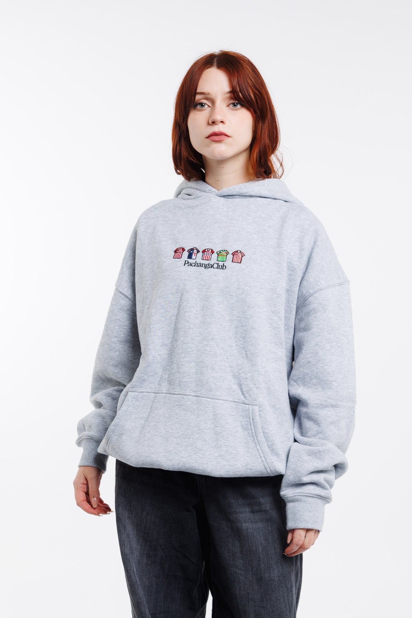 Sudadera Equipaciones Históricas Leones - Gris - Pachanga Club