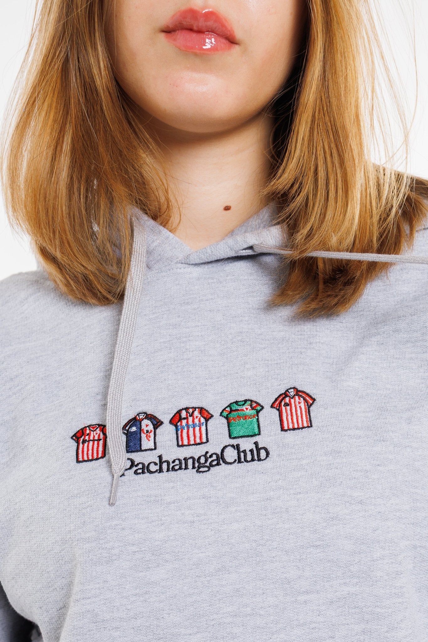 Sudadera Equipaciones Históricas Leones - Gris - Pachanga Club
