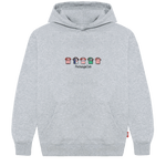 Sudadera Equipaciones Históricas Leones - Gris - Pachanga Club