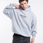 Sudadera Equipaciones Históricas Leones - Gris - Pachanga Club