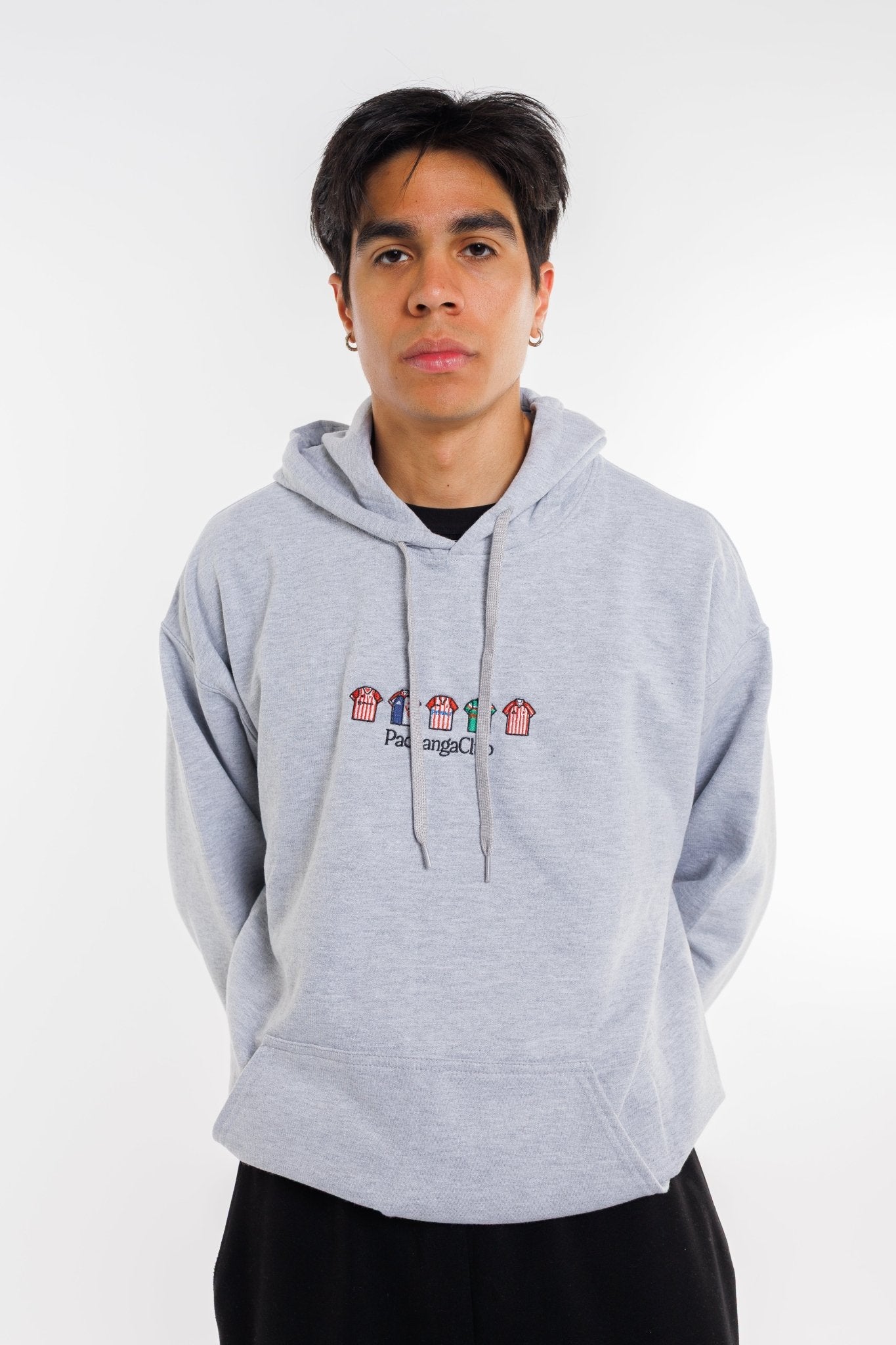 Sudadera Equipaciones Históricas Leones - Gris - Pachanga Club