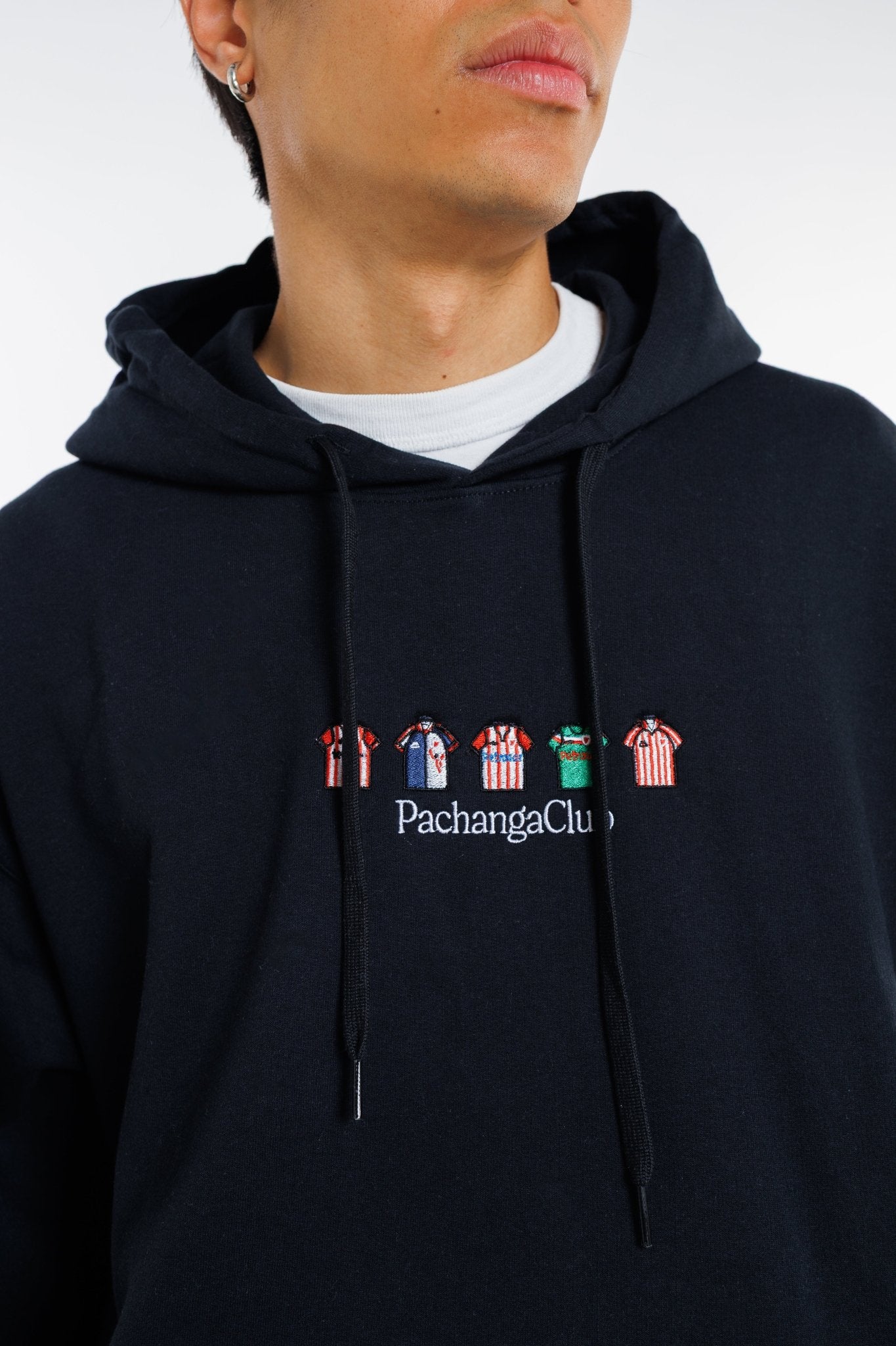 Sudadera Equipaciones Históricas Leones - Negro - Pachanga Club