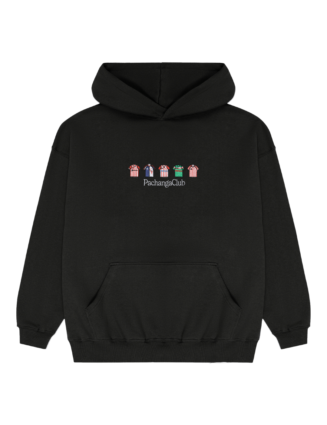 Sudadera Equipaciones Históricas Leones - Negro - Pachanga Club