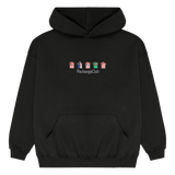 Sudadera Equipaciones Históricas Leones - Negro - Pachanga Club