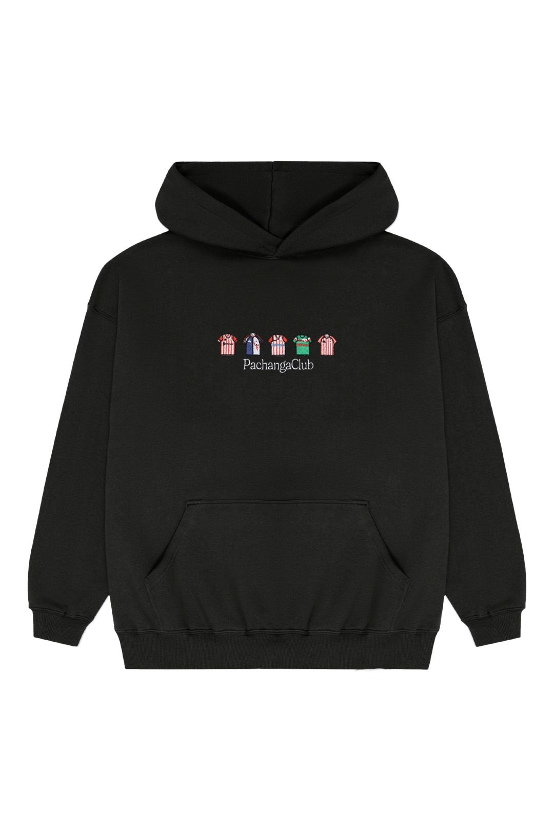 Sudadera Equipaciones Históricas Leones - Negro - Pachanga Club