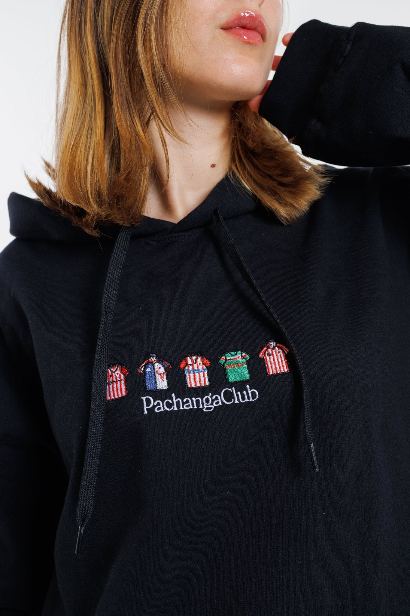 Sudadera Equipaciones Históricas Leones - Negro - Pachanga Club