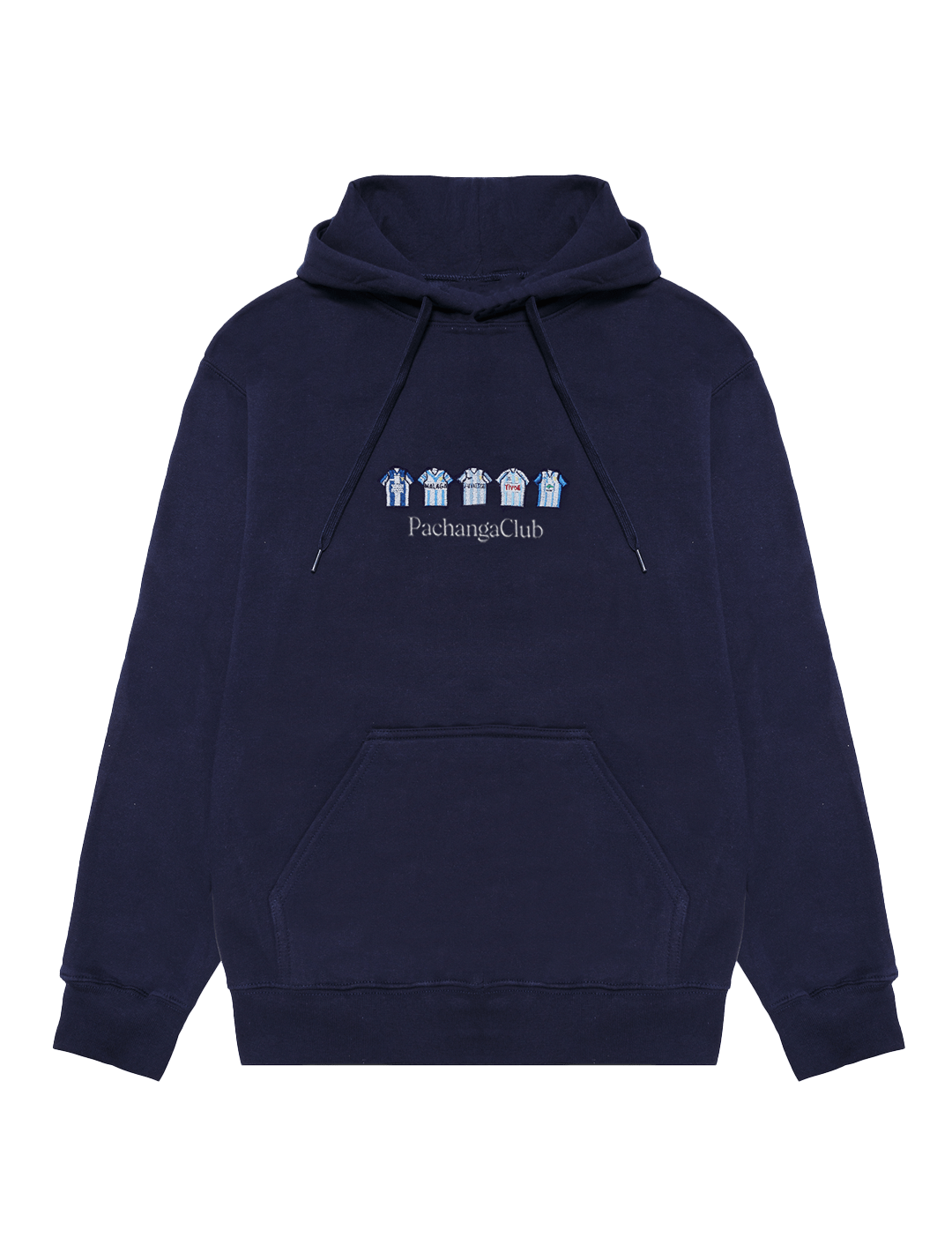 Sudadera Equipaciones Históricas Malaguistas - Azul Marino - Pachanga Club