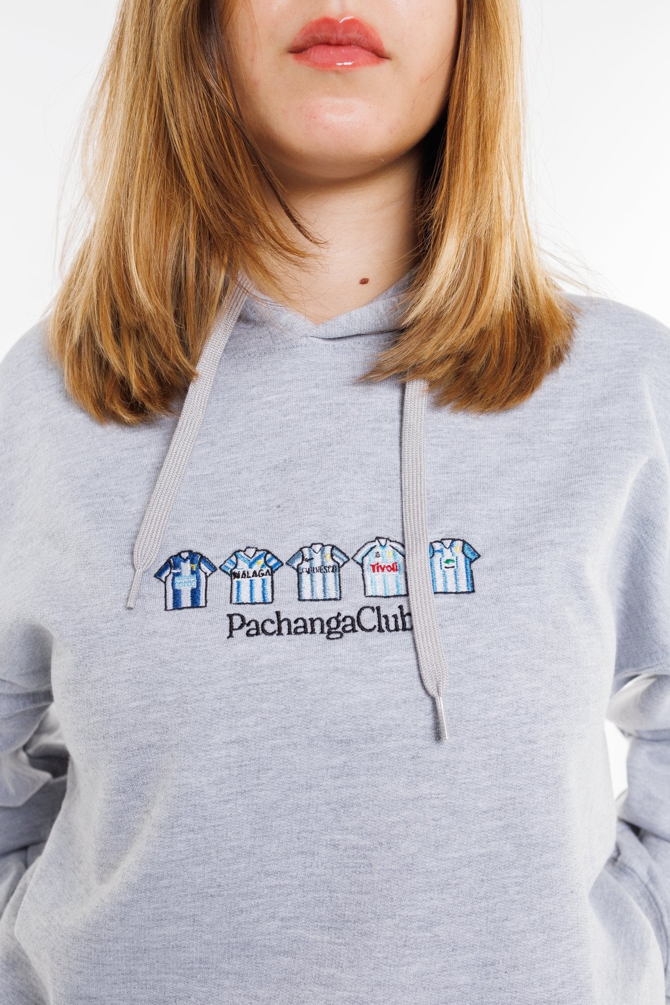 Sudadera Equipaciones Históricas Malaguistas - Gris - Pachanga Club