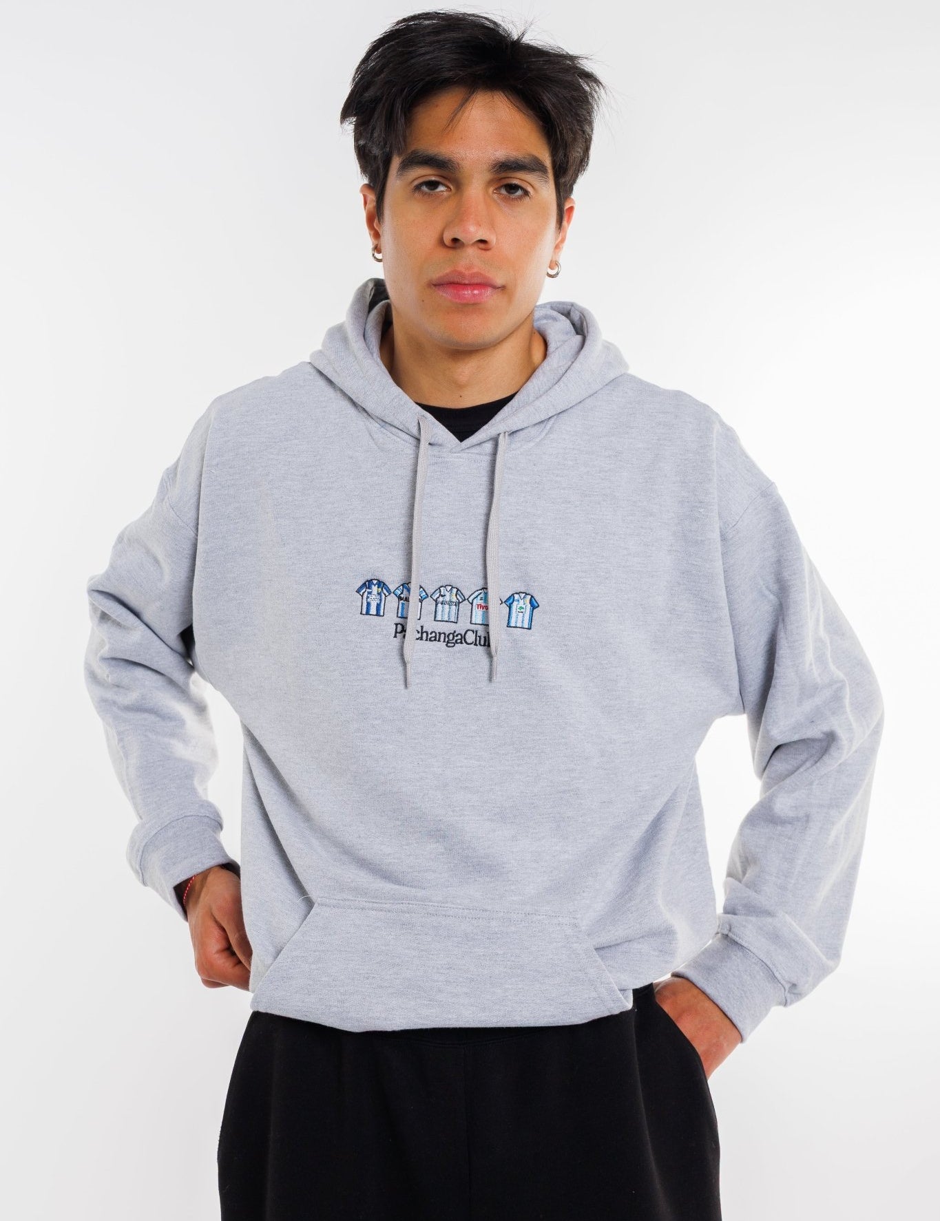 Sudadera Equipaciones Históricas Malaguistas - Gris - Pachanga Club