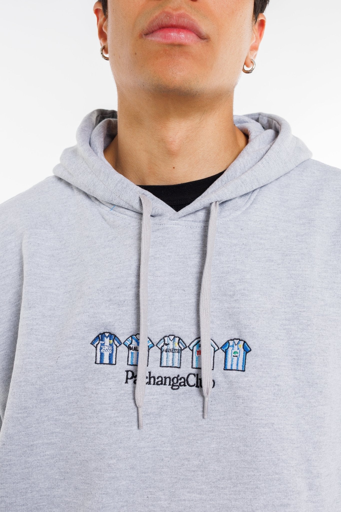 Sudadera Equipaciones Históricas Malaguistas - Gris - Pachanga Club