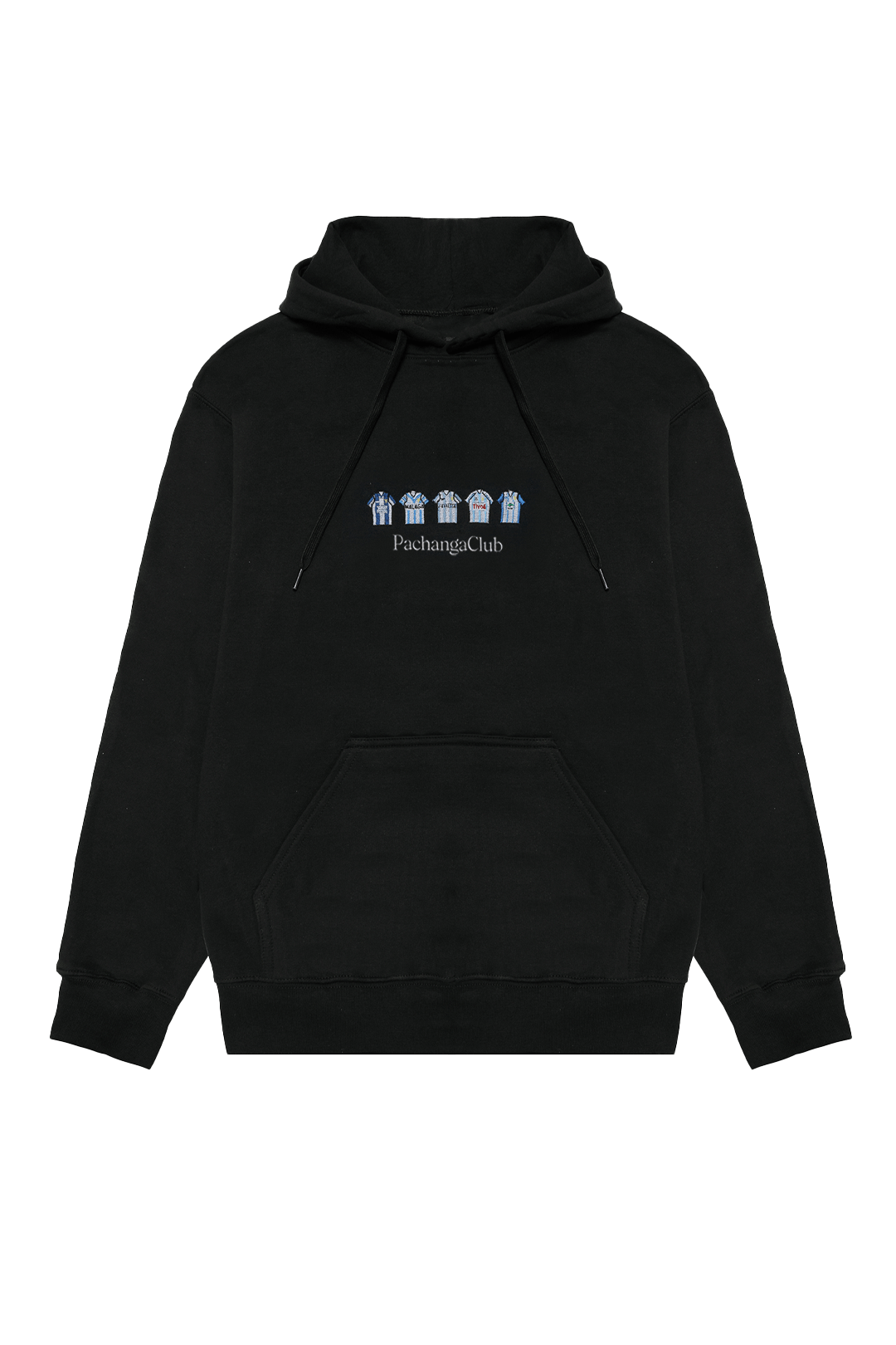 Sudadera Equipaciones Históricas Malaguistas - Negro - Pachanga Club