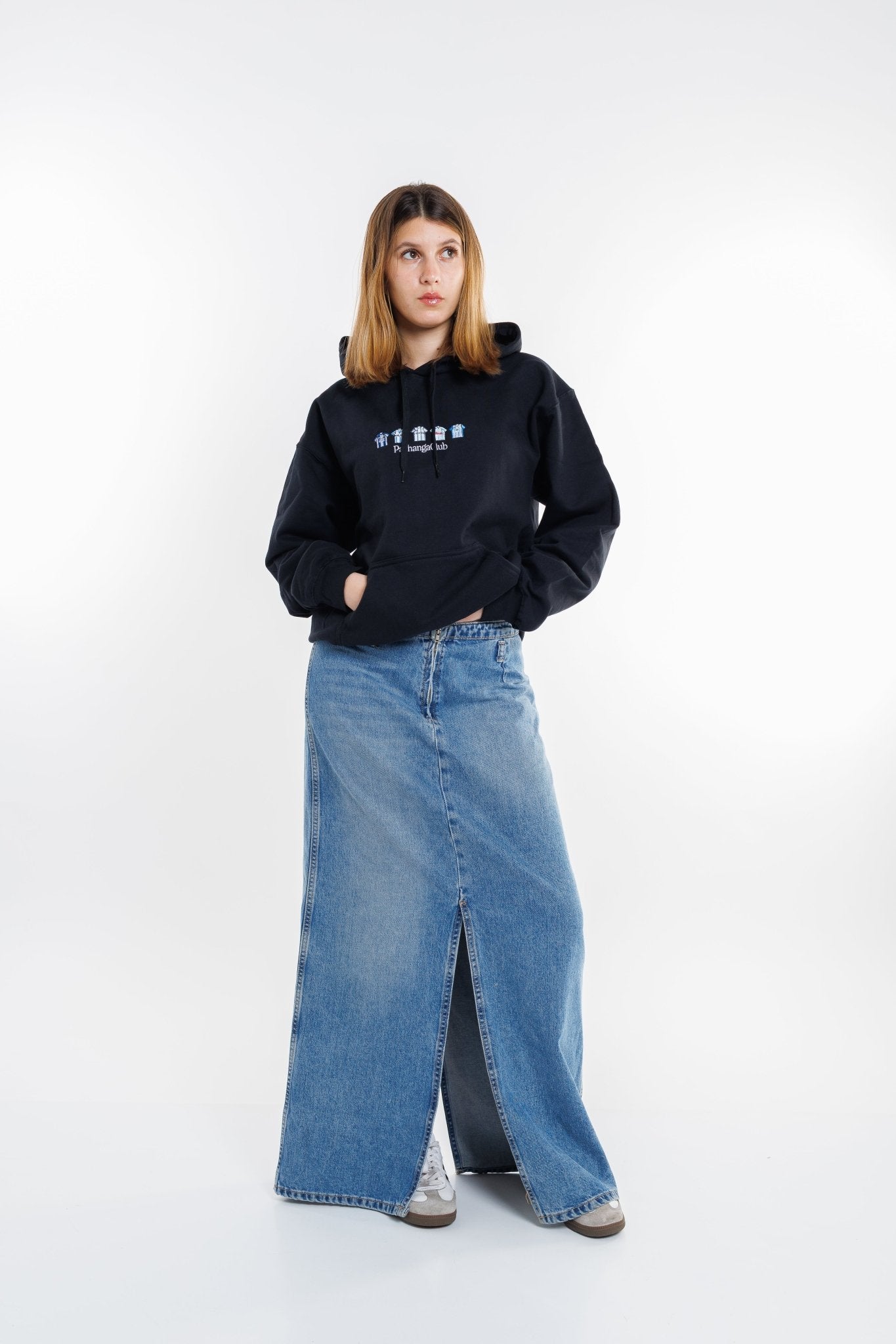 Sudadera Equipaciones Históricas Malaguistas - Negro - Pachanga Club