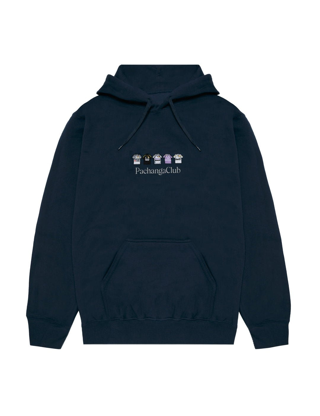 Sudadera Equipaciones Históricas Merengues - Azul Marino - Pachanga Club