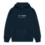 Sudadera Equipaciones Históricas Merengues - Azul Marino - Pachanga Club