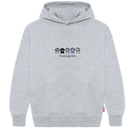 Sudadera Equipaciones Históricas Merengues - Gris - Pachanga Club