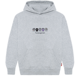 Sudadera Equipaciones Históricas Merengues - Gris - Pachanga Club