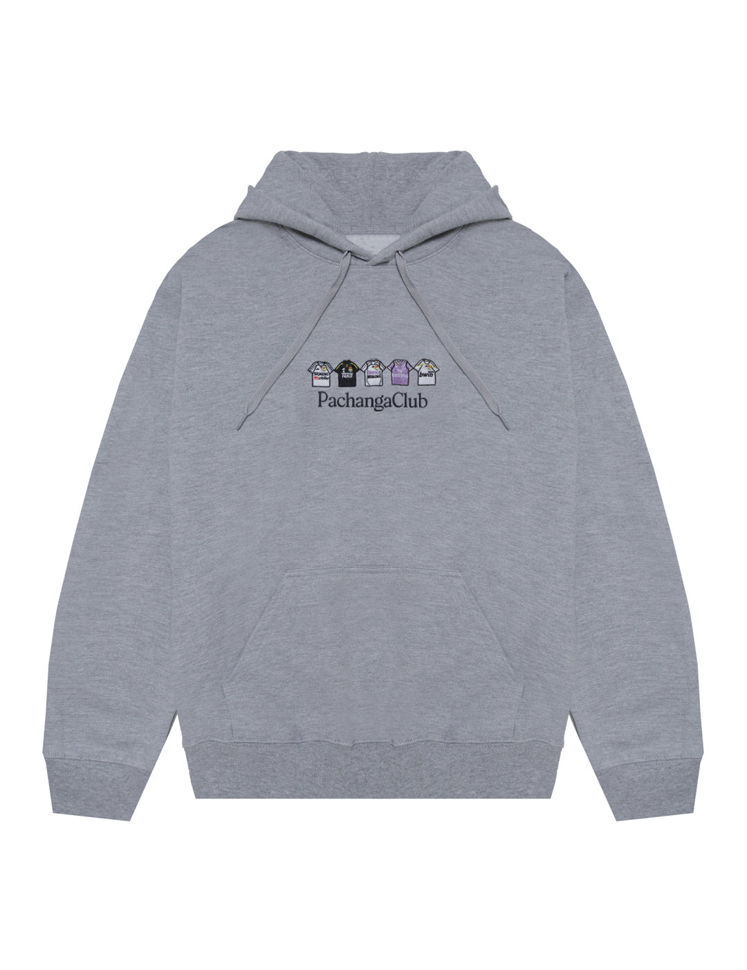 Sudadera Equipaciones Históricas Merengues - Gris - Pachanga Club