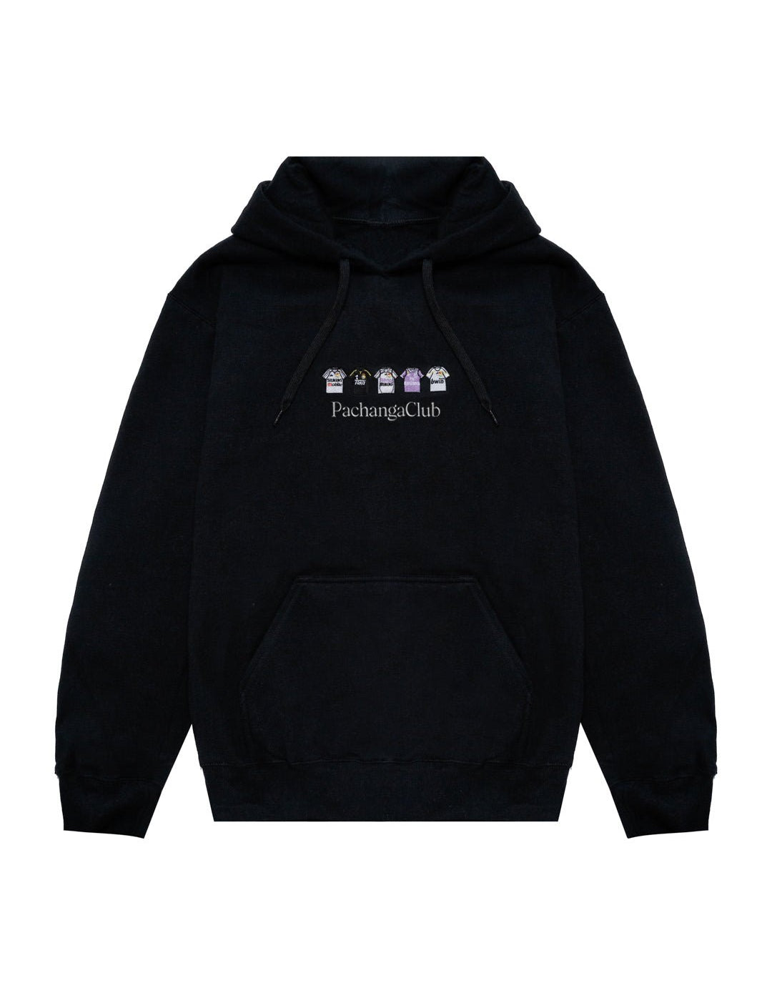 Sudadera Equipaciones Históricas Merengues - Negro - Pachanga Club