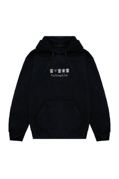 Sudadera Equipaciones Históricas Merengues - Negro - Pachanga Club