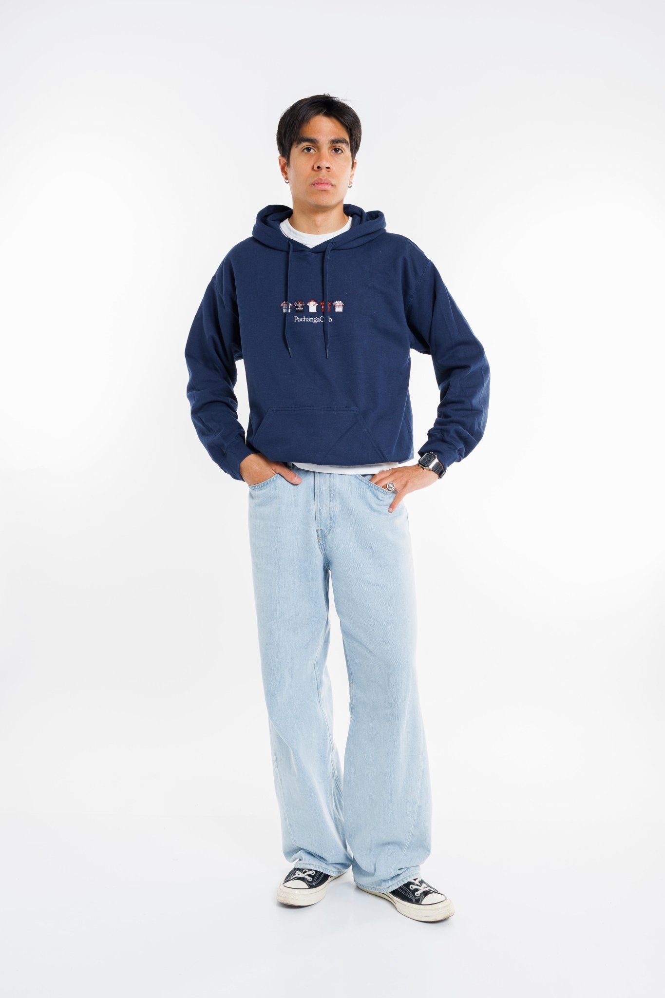 Sudadera Equipaciones Históricas Sevillistas - Azul Marino - Pachanga Club