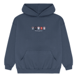 Sudadera Equipaciones Históricas Sevillistas - Azul Marino - Pachanga Club