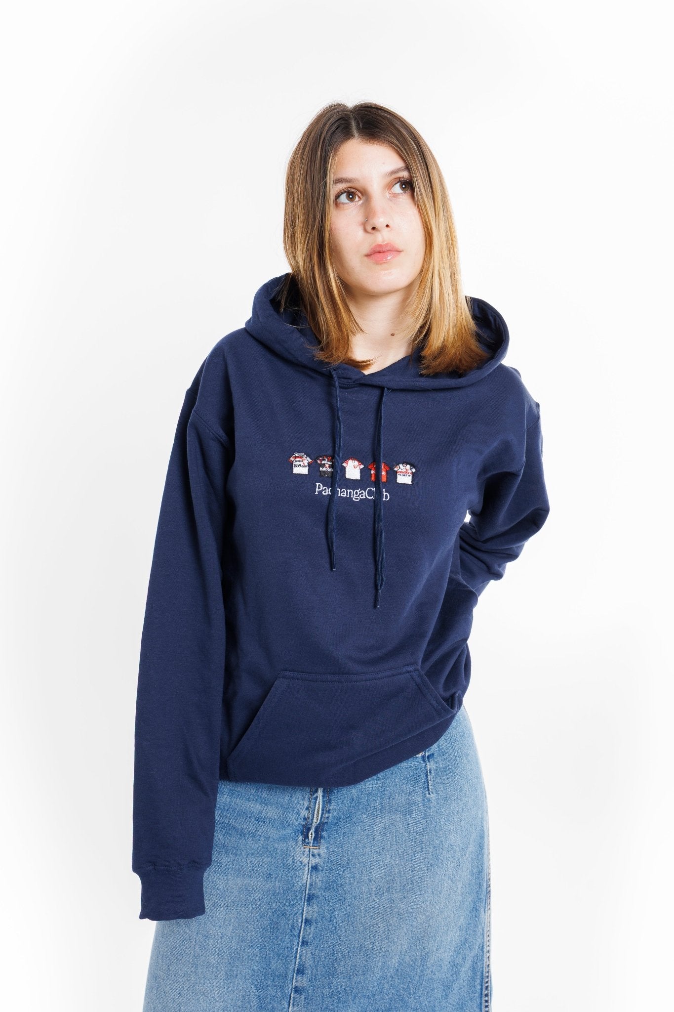 Sudadera Equipaciones Históricas Sevillistas - Azul Marino - Pachanga Club